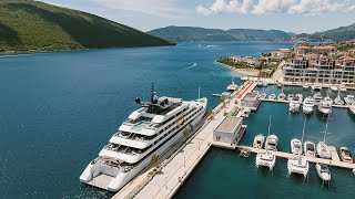 First Luxury Passenger Ship Arrival at Portonovi Marina: Welcome Emerald Azzurra