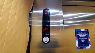 Kone Ecodisc Traction Service Elevator at CF Richmond Centre - Richmond BC