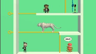 Pin Rescue - Pull the pin | gameplay part 5 screenshot 1