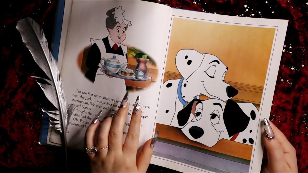 ASMR Very Nostalgic Book Flip-through 📖 Disney Treasury