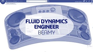 Fluid Dynamics Engineer (FMK) on the 3DEXPERIENCE platform: Beamy example