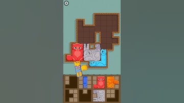 Funny Puzzle Cats 31 - Gameplay Walkthrough (iOS & Android) #shorts