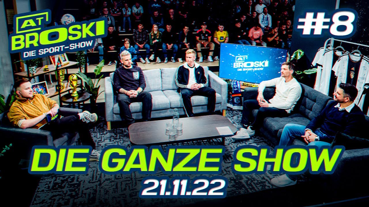 At Broski Die Sport Show 8 KOMPLETTE Show vom 21. November 2022 🔥