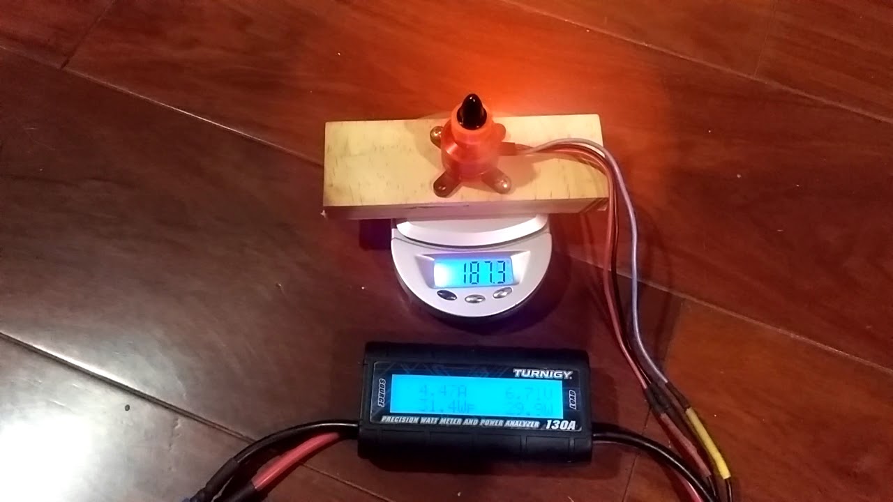 DYS BE1806 2300KV + 6045 + 2S + ESC 12A