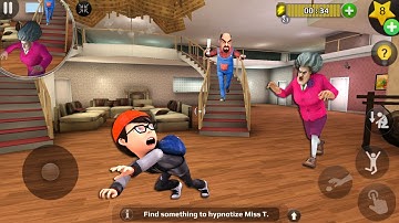 Scary Teacher 3D_New updater-New fun video everyday , gameplay walkthrough  part 733 ( android, ios)