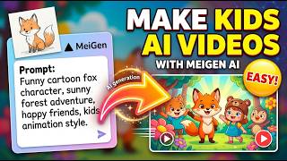 How to Create Kids Videos with MeiGen AI | Step by Step for Beginners (2026)