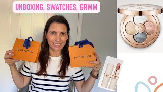 LV Beaute 2026 Anniversary Unboxing - First look at Monogram Dune eyeshadow and lipstick
