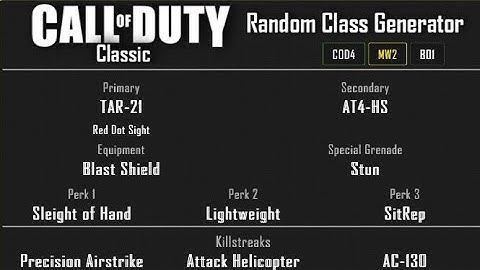 MW2 - Underpass Ground War Domination (23-11) Random Class Generator #19 [2020]