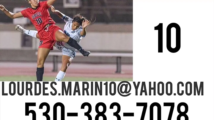 Lourdes Marin-Rodriguez soccer highlights