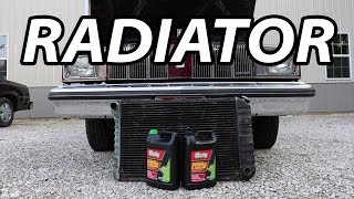 HOW TO Replace Radiator and Thermostat - Full Details