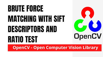 OpenCV 27: Brute Force Matching with SIFT Descriptors | Python | OpenCV