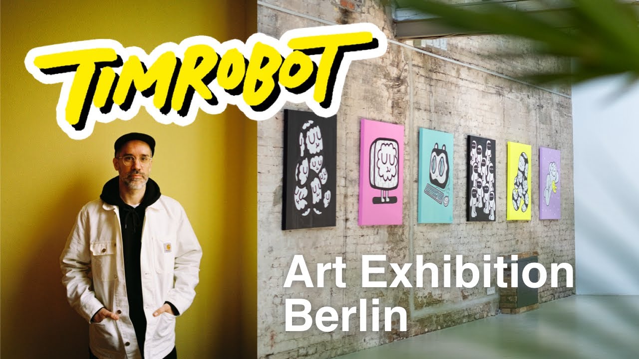 Timrobot "Moving Forward" – Solo Exhibition (Illustrator Berlin)