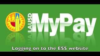 Log on to ESS
