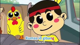 Lagu Kanak-kanak dalam Bahasa Kadazan | Gibang om Vanan | Kiri dan Kanan | Linduk Nursery Rhymes