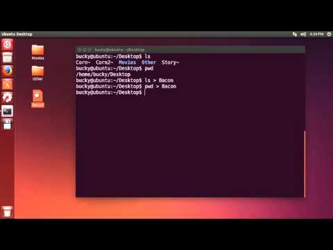 Linux Tutorial for Beginners  (7 -Saving Results to a File)