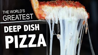 WE TRY 7 DEEP DISH PIZZAS 🍕IN CHICAGO