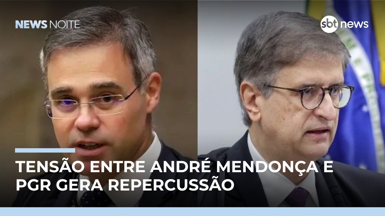 Tensão entre André Mendonça e PGR gera repercussão entre juristas | #NewsNoite