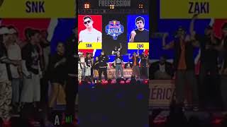 ZAKI vs SNK vs Dj Sonicko #freestylemasterseries #rap #freestyleflow