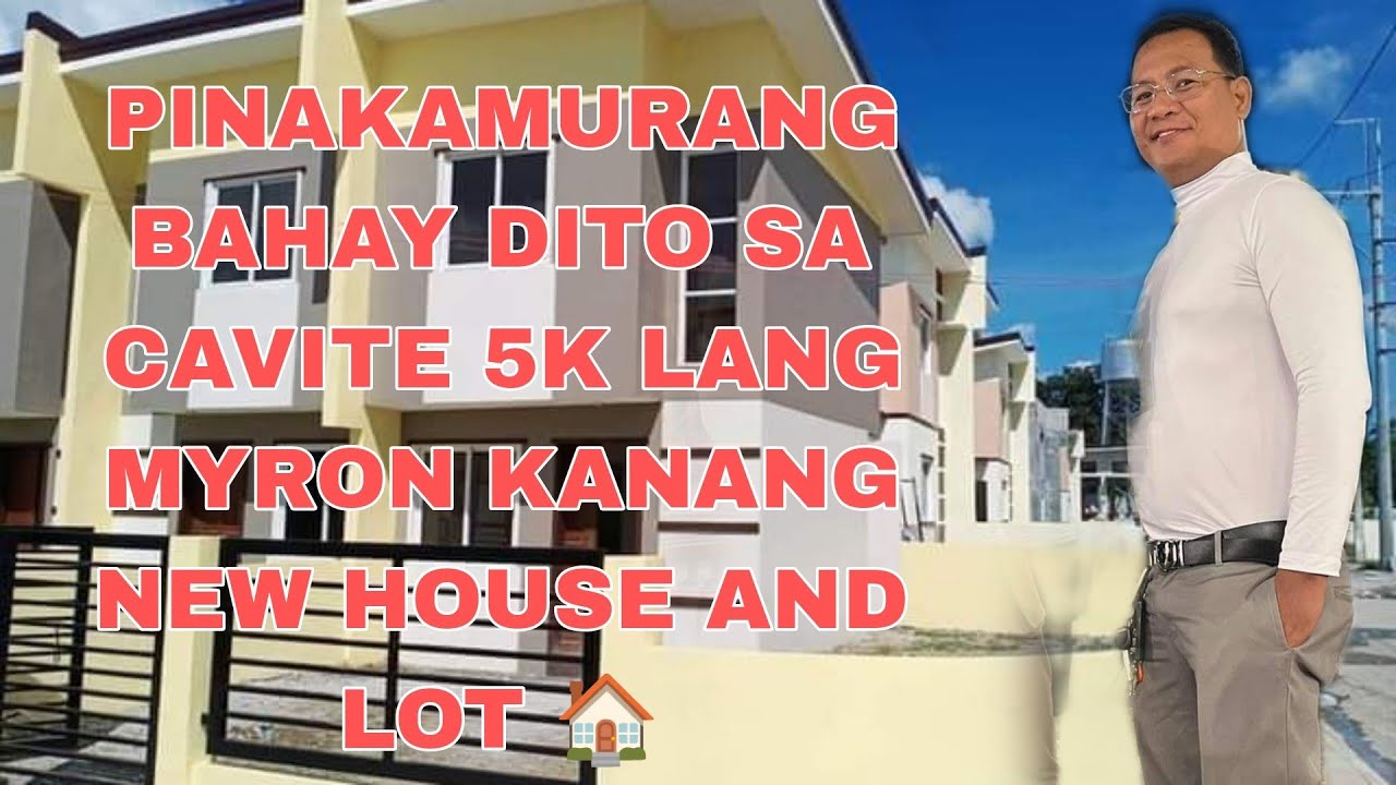 PACIFIC TOWN PARK VILLAS MURANG BAHAY SA TRECE MARTERES CAVITE 5K LANG MAYRON KANANG NEW HOUSE
