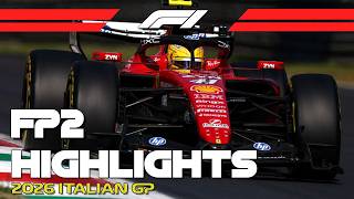 F1 FP2 Highlights | 2026 Italian Grand Prix Highlights | F1 Highlights