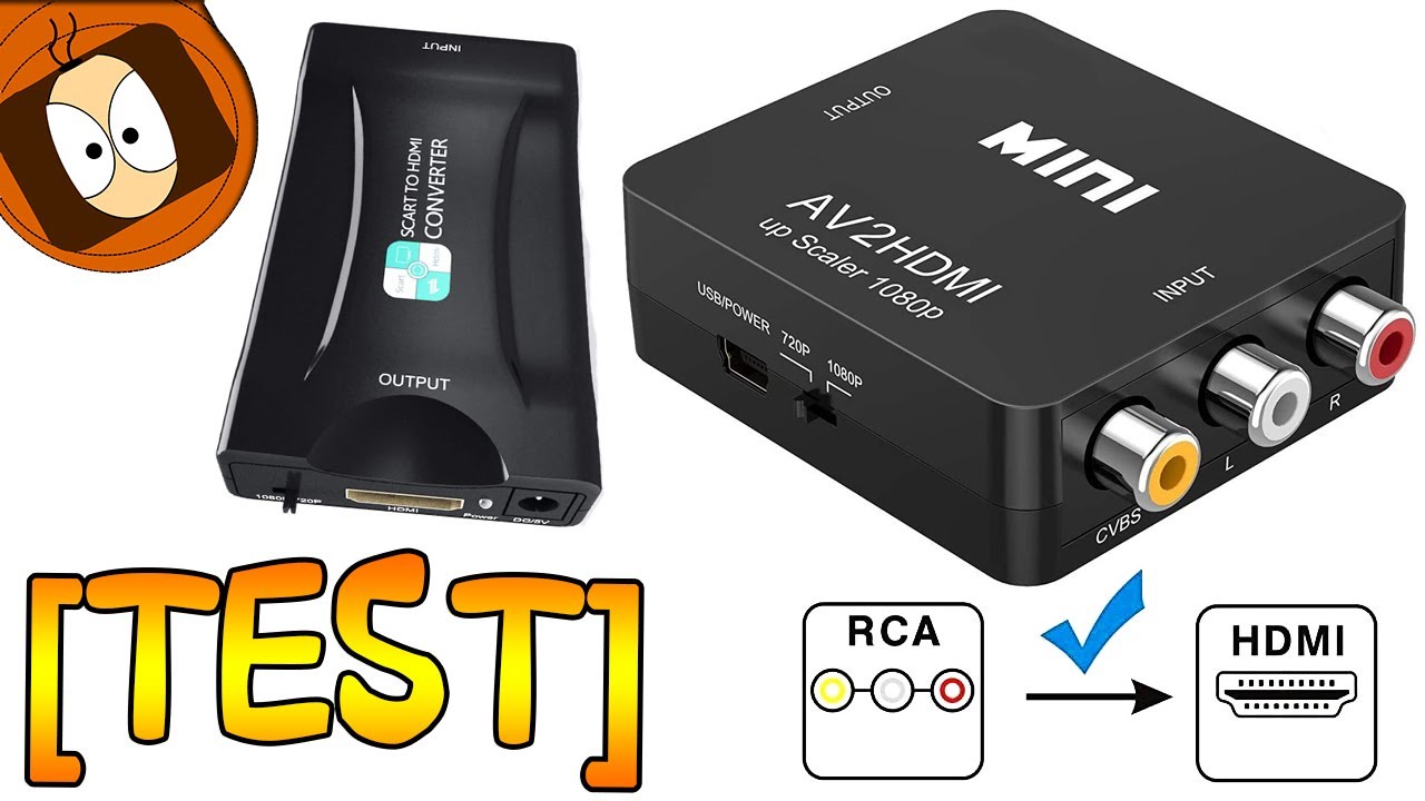 TEST] ADAPTATEUR RCA / PÉRITEL VERS HDMI ! (PS2,NES,SNES,N64