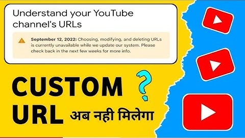 SET CUSTOM URL not working | Choosing URLs is currently unavailable | YouTube custom URL not showing