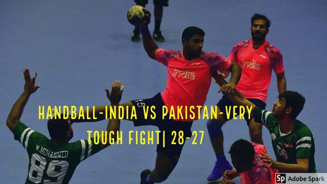 Handball India vs Pakistan very tough fight asian games 2018 YouTube