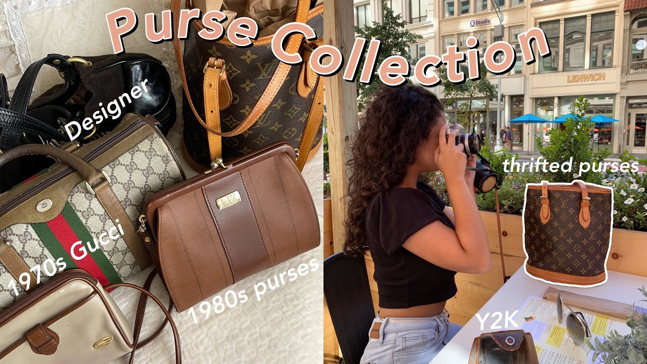 Vintage Purse Collection  some of my favorite bags (70s, 80s, 90s, 2000s)  designer + vintage 