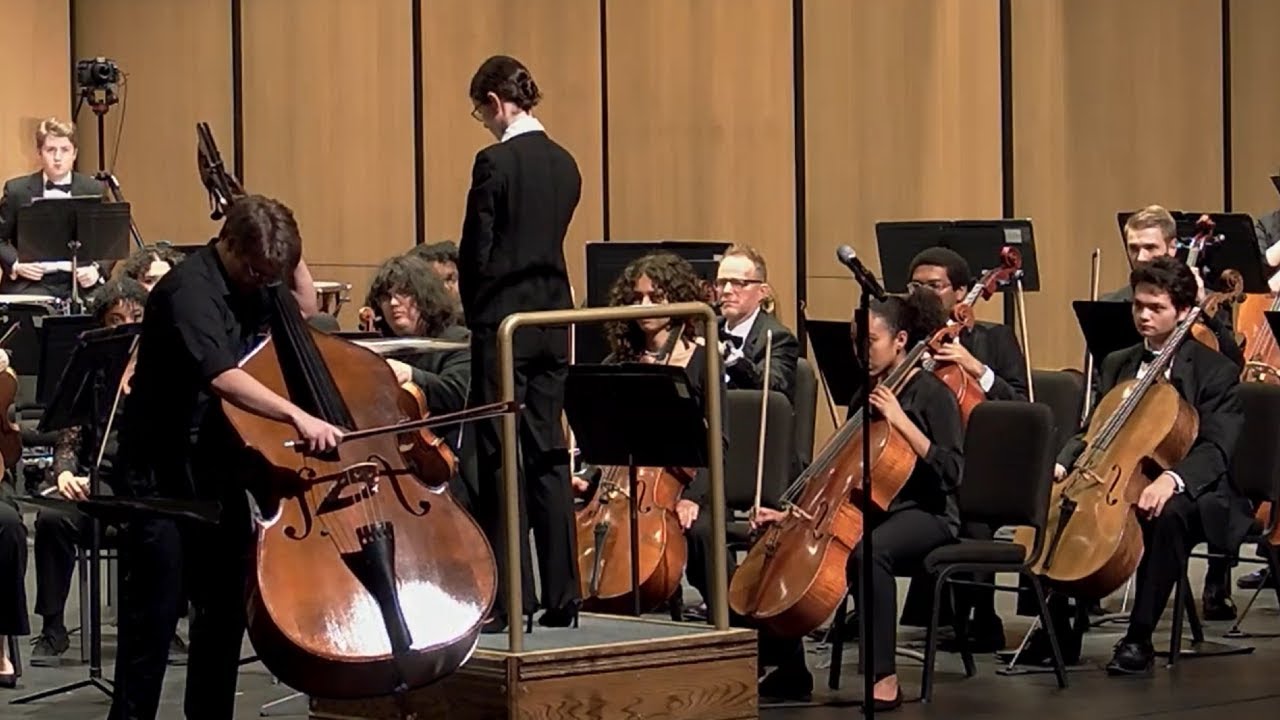 Andres Martin Double Bass Concerto - III, Allegro Obsessivo