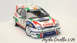 Tamiya Toyota Corolla WRC plastic model (Tamiya 1/24 kit)