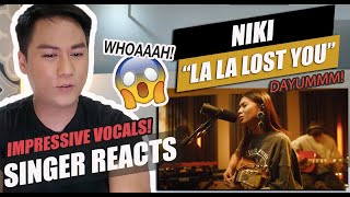 Download Lagu NIKI - La La Lost You (Live) | Acoustic Sessions | SINGER REACTION MP3