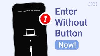 How to Put Any iPhone in Recovery Mode, without Buttons or Computer? (2026 Free!)