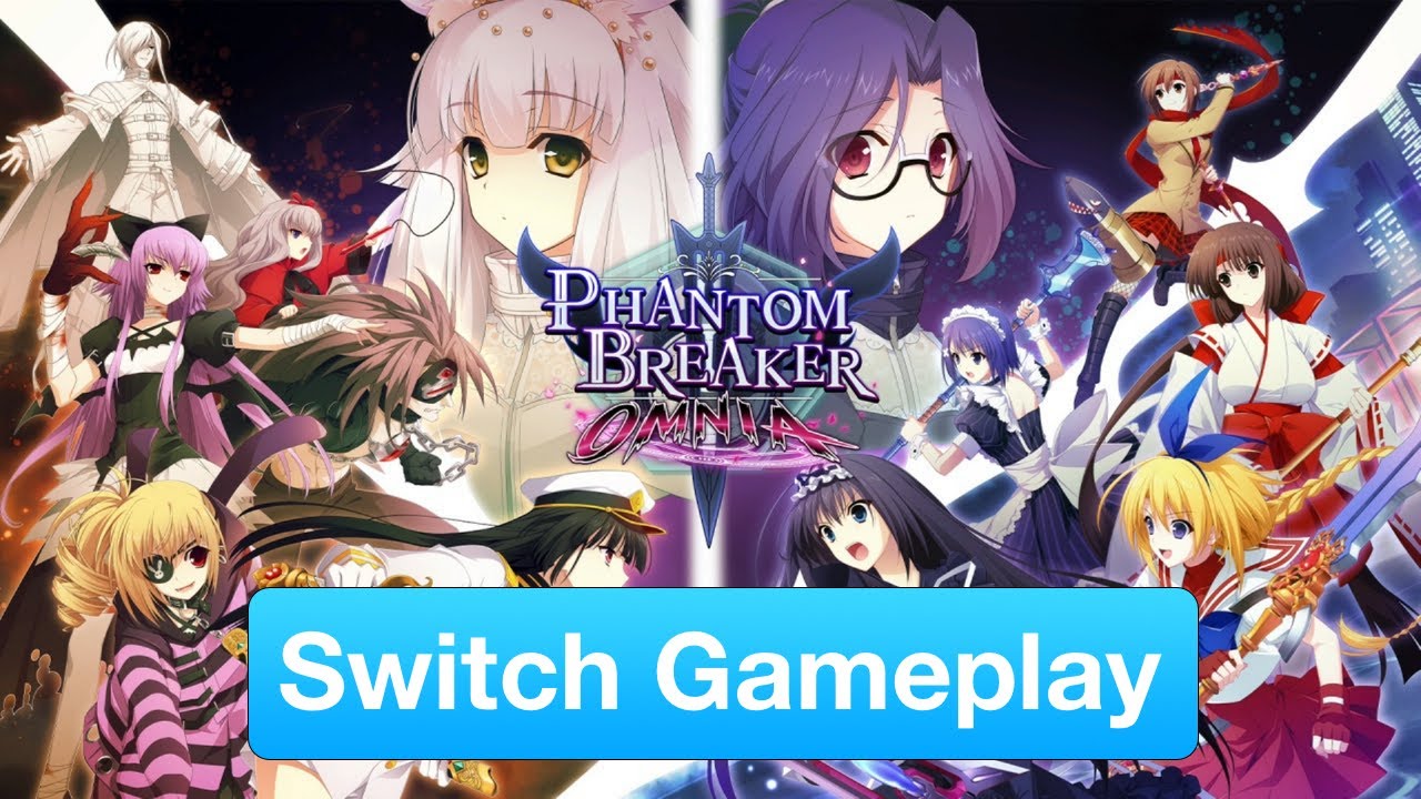 Phantom Breaker Omnia Nintendo Switch Gameplay