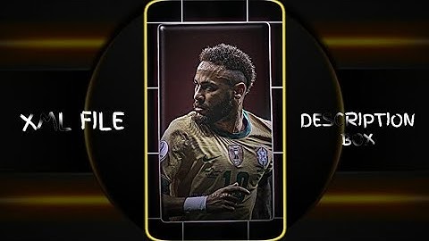 Neymar jr. || new xml || Alight Motion || XML FILE !  Preset by @Max.Afridy