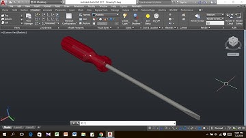 Auto CAD Tutorial # Flat Screw Driver Design