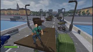 Paris - City of the Dead. Level design. Blockout.