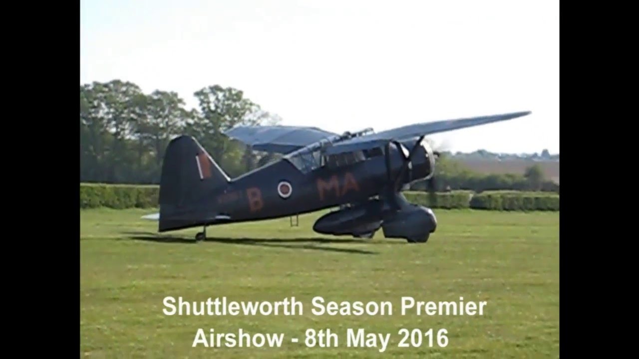 Shuttleworth Season Premiere Airshow - 8th May 2016