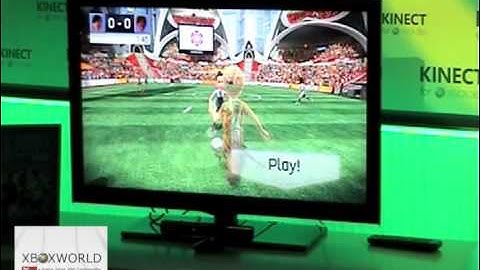 Kinect Sports (Soccer KoOp) - Gameplay-Demo, gamescom (Microsoft Play Day 2010)