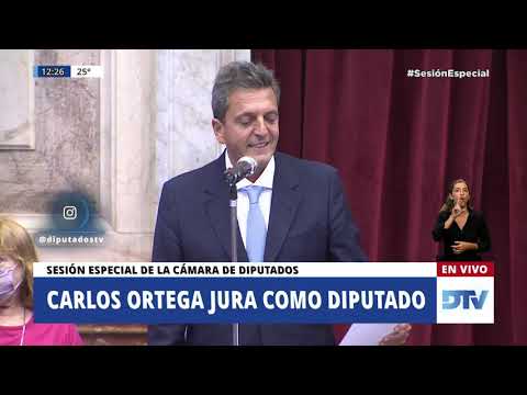 Jura - Diputado Ortega, Carlos - Sesión Especial 11-02-2021