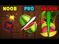 Noob vs pro vs hacker  fruit ninja