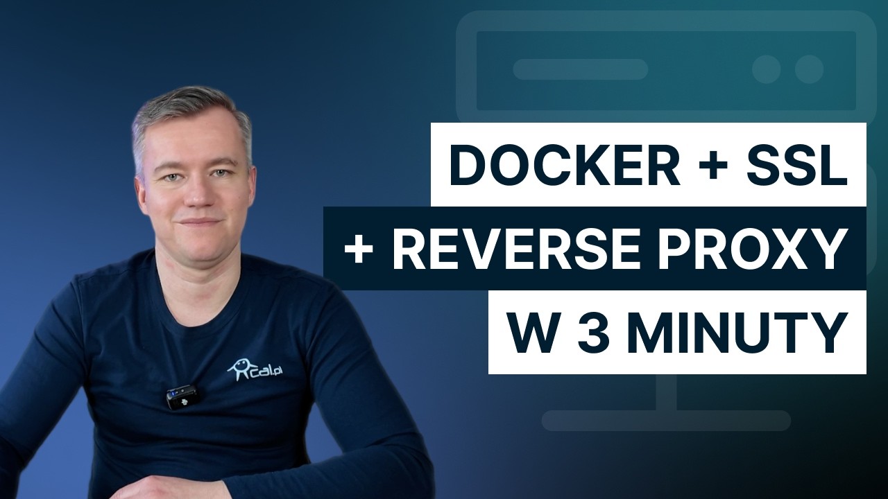 Docker na VPS z HTTPS w 15 minut – Nginx Reverse Proxy + SSL - YouTube