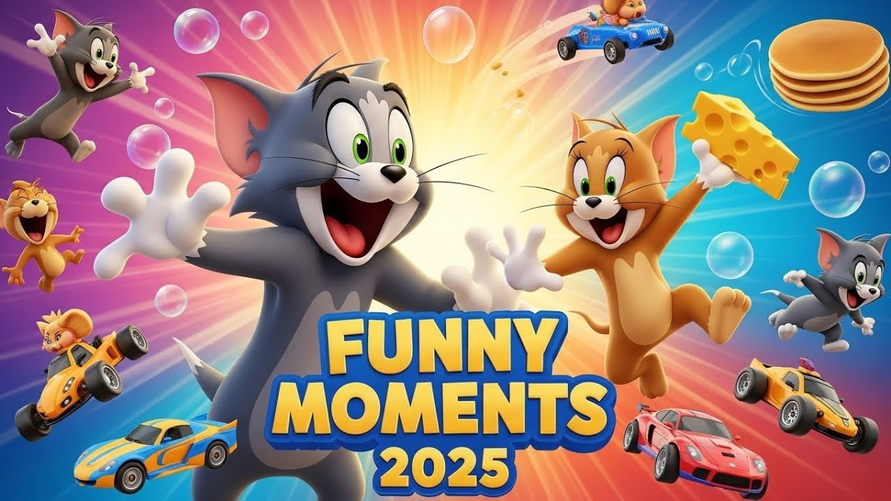 🍿 Fun Adventure with Tom & Jerry 🐱🐭 | Funny Popcorn Fight in the Kitchen