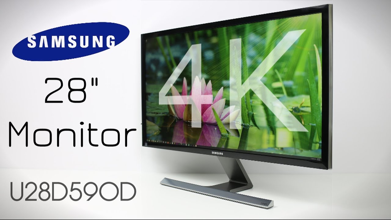 Samsung 28" 4K Monitor (U28D590D) - Unboxing + -