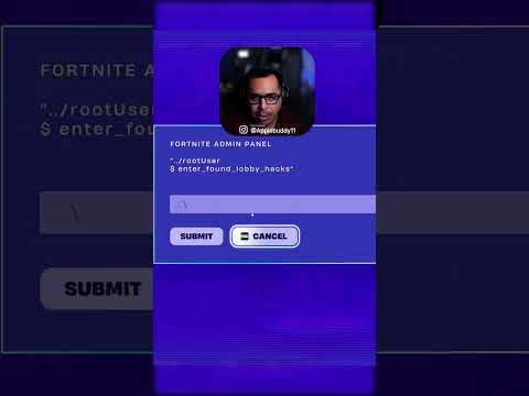 NEW FORTNITE LOBBY HACK CODE 😭Don't get scared guys!  #fortnite