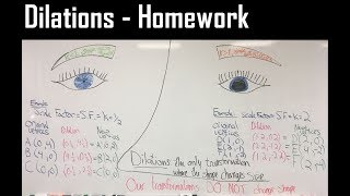 Dilation Homework