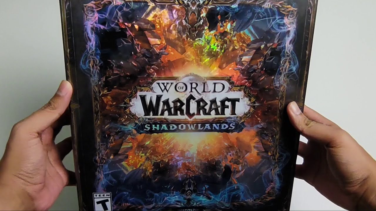 Unboxing World of Warcraft Shadowlands Epic Edition Collector's Set