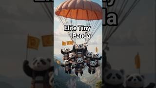 Tiny Panda Paratroopers