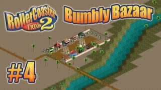 Let's Play RollerCoaster Tycoon 2 (Bumbly Bazaar) - Ep. 4: AREA 51 SECRET ACCESS