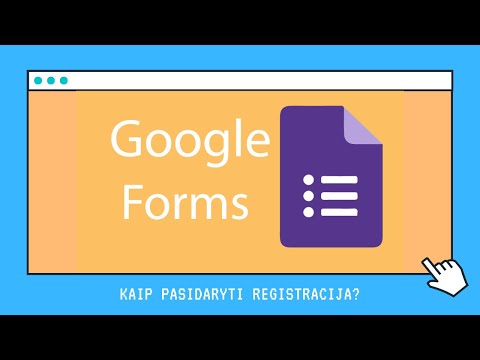 Video: Kaip sukurti kelių pasirinkimų testą „Google“formose?