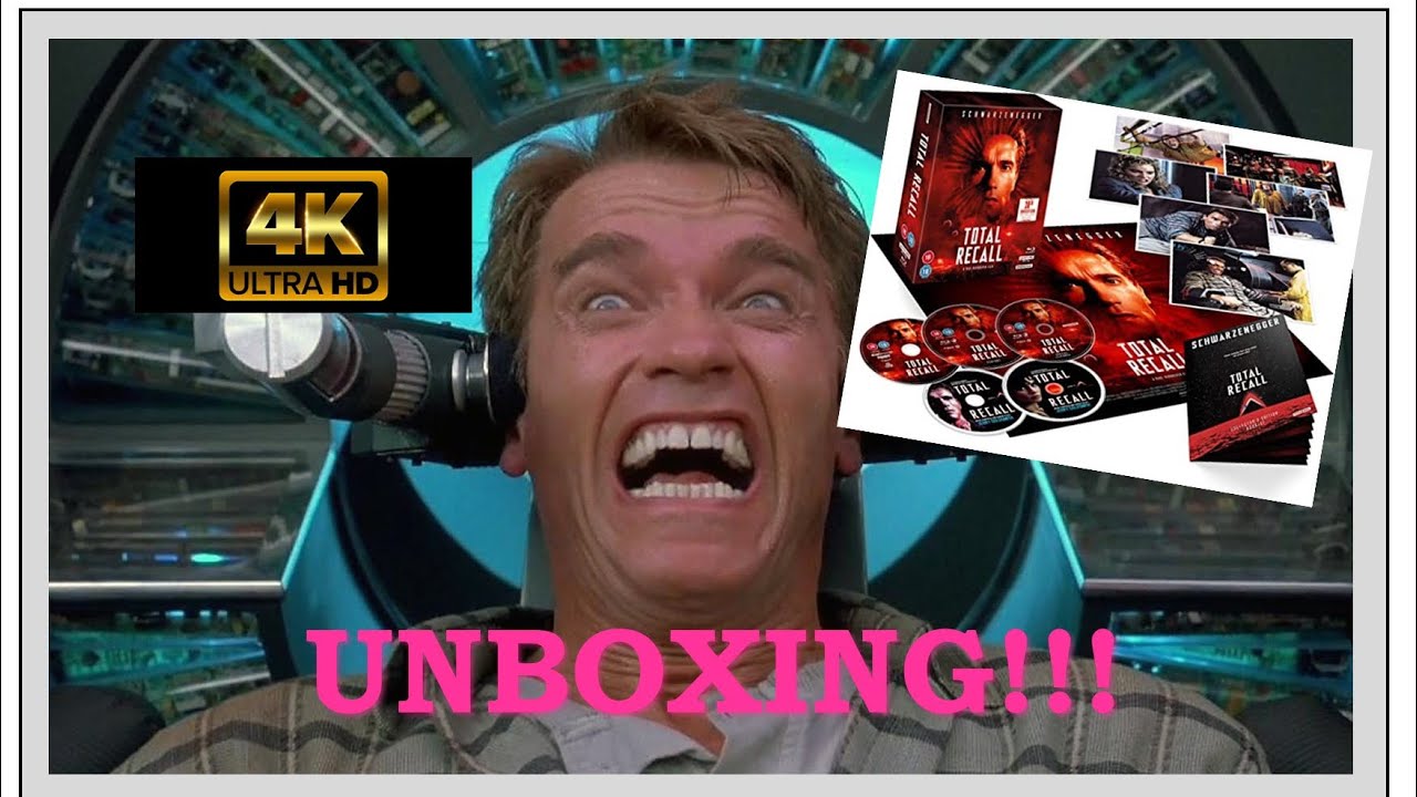 Total Recall 4K Blu Ray Unboxing!! | Studiocanal | 